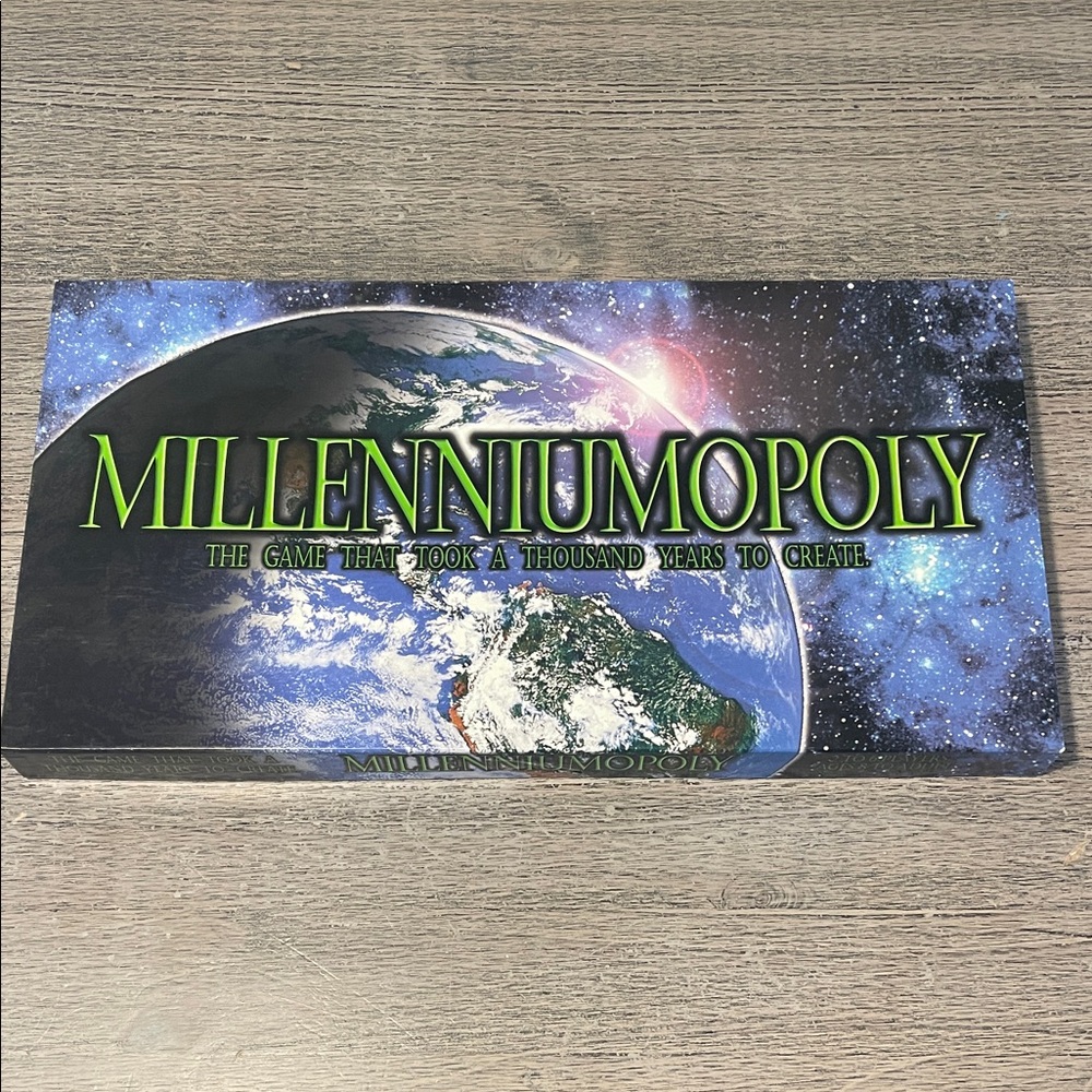 Millenniumopoly Board Game - Black‎ and Green